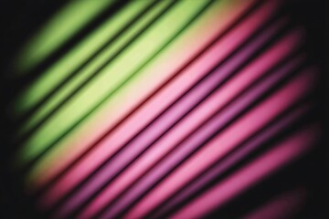 Canvas Print - Abstract pink and green gradient background: diagonal lines, grainy texture.