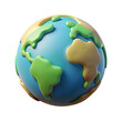 © CreativeVista - Cartoon earth globe isolated on transparent background