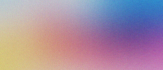 Wall Mural - beige, blue and khaki gradient clean noise grain texture background with dreamy blur ideal for poste