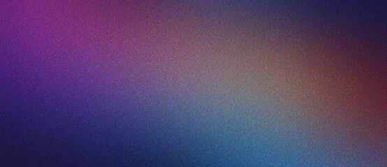 Sticker - purple, salmon and indigo grainy gradient noise texture background
