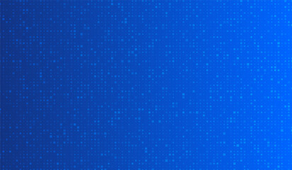 Abstract Blue Square Pixelated Digital Technology Background