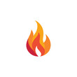 © Md - Abstract Flame Logo Fire Icon with Red, Orange, and Yellow Gradient Colors