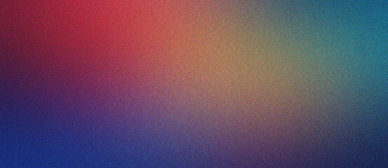 Sticker - teal, blue and coral gradient noise texture for soft modern wallpaper and graphic layouts