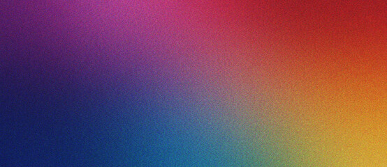 Wall Mural - brown, blue and orange gradient artistic noise grain background featuring smooth blurred fade and su