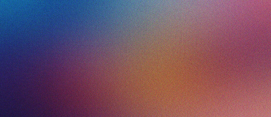 Poster - salmon, periwinkl and lilac grainy gradient noise texture overlay