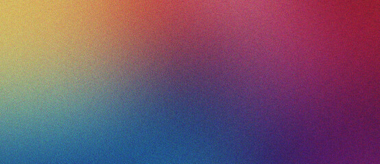Poster - khaki, cyan and coral clean gradient noise texture overlay