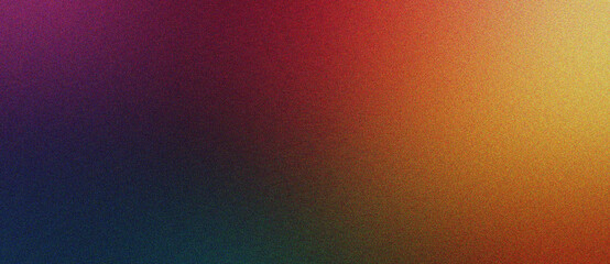 Poster - indigo, crimson and orange digital gradient noise texture for branding