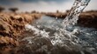 © Slehan - Climate change and water scarcity threaten freshwater resources by altering precipitation patterns, depleting aquifers, and reducing access to clean water, demanding sustainabl