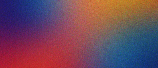 Canvas Print - brown, blue and orange Soft gradient noise texture effect perfect for creative branding visuals