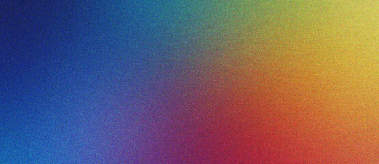 Wall Mural - blue, yelloa and megenta soft gradient noise texture effect background for web branding