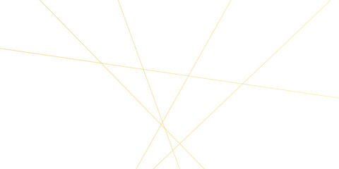 Wall Mural - seamless random geometric golden square lines pattern on a transparent background. realistic line ge