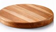 © Mia - wooden round cheese board isolated on transparent background