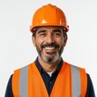 © Liton Khan - A smiling man with a beard in a construction helmet