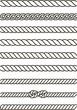 © Aditya - Set of decorative vector borders and lines illustration