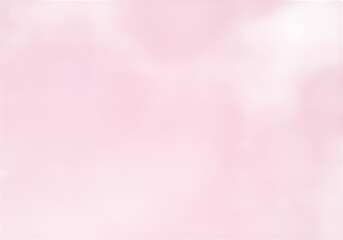 A soft pink watercolor texture background isolated on transparent background