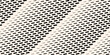© Olgastocker - Vector halftone seamless pattern with diagonal dash lines, fading stripes.  Black and white texture with gradient transition effect. Extreme sport style geometric background. Abstract trending design