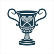 © Warten Weg - Wimbledon Style Tennis Trophy Cup Icon Trophy cup Wimbledon style