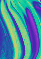 Wall Mural - trippy gritty abstract background. vibrant smeared gradients. blurry psychedelic wallpaper with acid