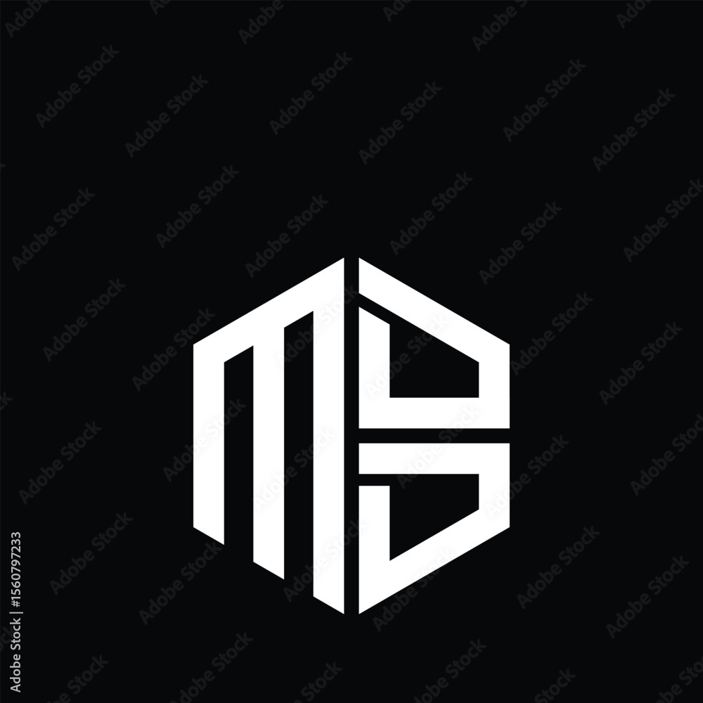 Mdd Icon MDD logo MDD icon MDD monogram MDD letter minimalist Circle flat Unique ...