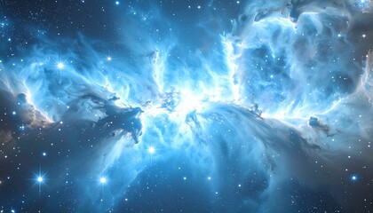 Wall Mural - creation of our universe concept after the big bang