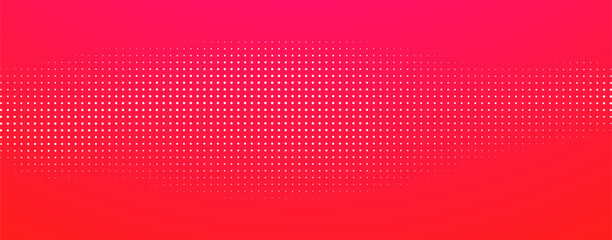 Wall Mural - pink red gradient dot wave mesh for modern website hero banner background