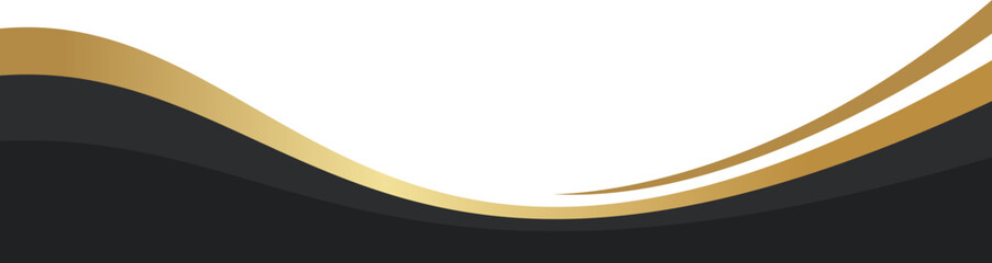 Luxury Wavy Footer