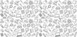 © Ezzy - Set of back to school doodle element icon pattern background
