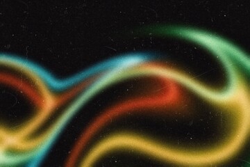 Wall Mural - vibrant color gradient shape background, abstract multicolored grainy wave shaped hologram gradients