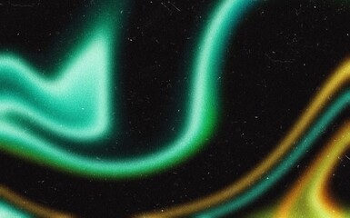 Wall Mural - vibrant color gradient shape background, abstract multicolored grainy wave shaped hologram gradients
