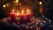 © Chayanin Wongpracha - Festive Advent Candles Glow.