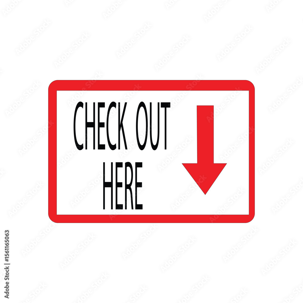 Check out sign here is a vector illustration for the stage in the ...