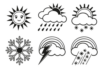 weather icon set
