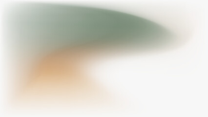 Wall Mural - Abstract blurred green and beige design.