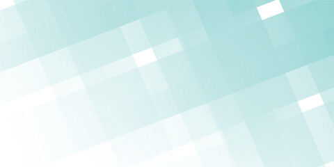 Wall Mural - modern green turquoise white line abstract background for presentation design template. geometric gr