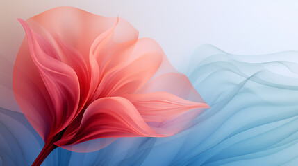 Wall Mural - Soft pink pastels background, wedding, anniversary, valentines theme and concept