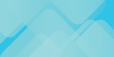 Wall Mural - minimal abstract background. banner design with blue and green color gradation. colorful and creativ