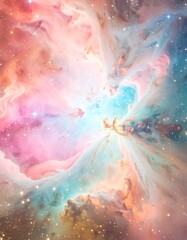 Wall Mural - creation of our universe concept after the big bang