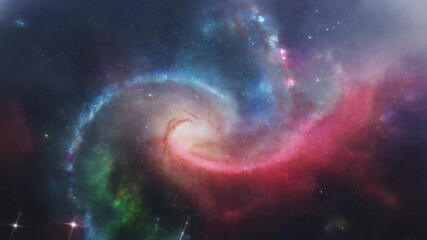 Wall Mural - creation of our universe concept after the big bang
