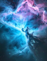 Wall Mural - creation of our universe concept after the big bang