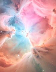 Wall Mural - creation of our universe concept after the big bang