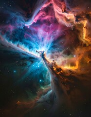 Wall Mural - creation of our universe concept after the big bang
