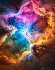 Wall Mural - creation of our universe concept after the big bang