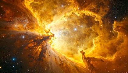 Wall Mural - creation of our universe concept after the big bang