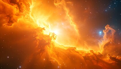 Wall Mural - creation of our universe concept after the big bang