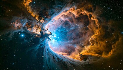 Wall Mural - creation of our universe concept after the big bang