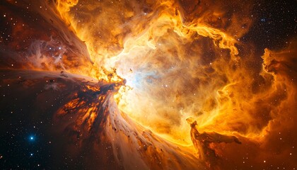 Wall Mural - creation of our universe concept after the big bang