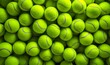 © Jakob - wallpaper background seamless pattern of lots of tennis balls from above