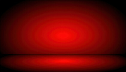Wall Mural - bright red background with smooth gradient and soft lighting effect