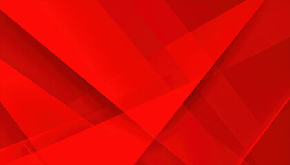 Wall Mural - Abstract red background with layered shapes and vibrant hues