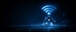 © Peerarut - Home Connectivity with Fast Internet and Glowing Wi-Fi Signal